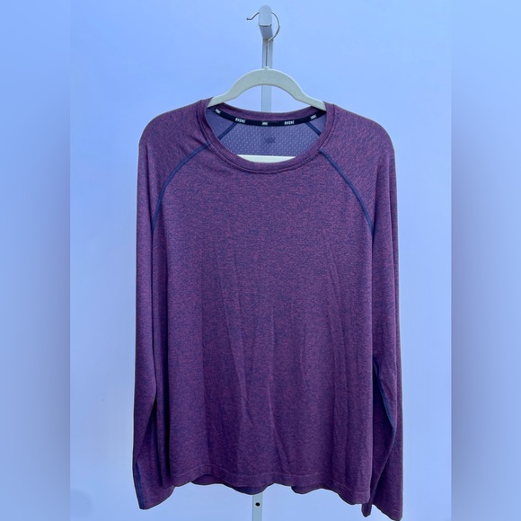 Rhone Athletic Stretch Gym Running Long Sleeve Shirt Men’s Size L - Picture 2 of 6